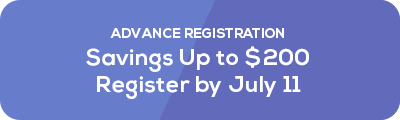 Register Early for Maximum Savings
